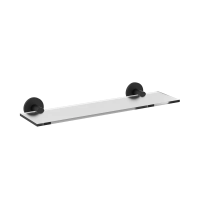 Полиця Zerix Delux M1307A Black (40 см)