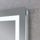 Зеркало Mixxus HARD MR07-80x50 с LED Touch, Anti-fog, димером, регулировкой яркости