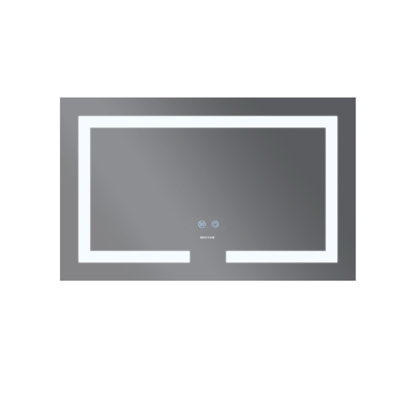 Зеркало Mixxus HARD MR07-80x50 с LED Touch, Anti-fog, димером, регулировкой яркости