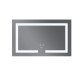 Зеркало Mixxus HARD MR07-80x50 с LED Touch, Anti-fog, димером, регулировкой яркости
