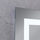 Зеркало Mixxus HARD MR07-80x50 с LED Touch, Anti-fog, димером, регулировкой яркости