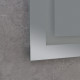 Зеркало Mixxus HARD MR07-80x50 с LED Touch, Anti-fog, димером, регулировкой яркости