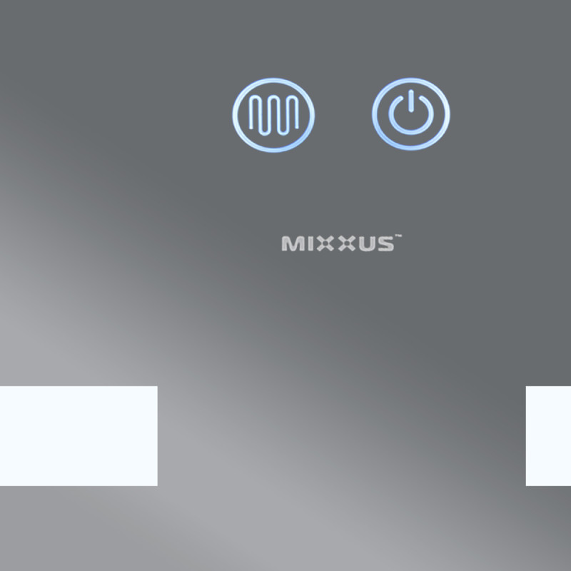 Зеркало Mixxus HARD MR07-80x50 с LED Touch, Anti-fog, димером, регулировкой яркости