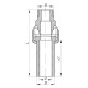 Разборное резьбовое соединение НР 20x1/2M PPR Koer K0237.PRO