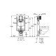 Модуль установочный для подвесного унитаза Grohe Uniset