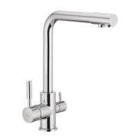 Кухонный смеситель на две воды Mixxus Premium Hans 021