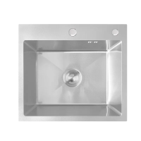 Мойка Mixxus MH5045 Nano-Silver из нерж. стали (цвет нерж.)