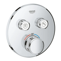 Термостат скрытого монтажа на 2 потребителя Grohe Grohtherm SmartControl