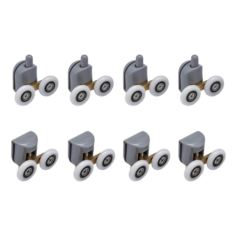 Душова кабіна без піддону Mixxus PLAIN SC01-90x90x185-GR CHROME сіре тоноване скло 4мм (MI6