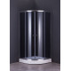 Душова кабіна без піддону Mixxus PLAIN SC01-90x90x185-GR CHROME сіре тоноване скло 4мм (MI6