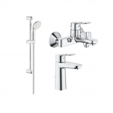Набір змішувачів для ванни 3в1 Grohe BauLoop