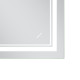 Дзеркало Mixxus Premium QUADRO MR20-90x70-REVERSE (LED Touch, Anti-fog, димер)