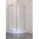 Душова кабіна з низьким піддоном Mixxus PLAIN SCT02-90x90x195-FB SATIN матове скло 4мм