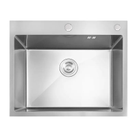 Мойка Mixxus MH5843 Nano-Silver из нерж. стали (цвет нерж.)