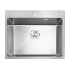 Мийка Mixxus MH5843 Nano-Silver з нерж. сталі (колір нерж.)