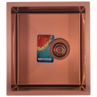 Мойка Mixxus MX4843-220x1.0-PVD-Bronze