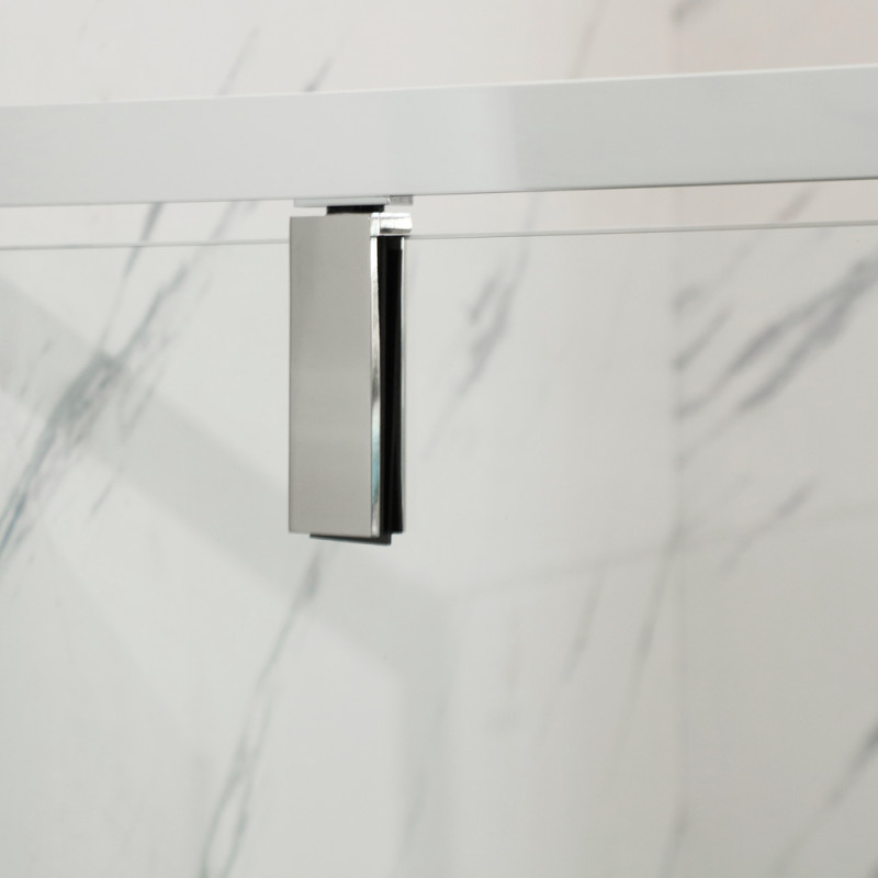 Душевая кабина без поддона Mixxus Premium BEVEL SC01-90x90x195-TR Chrome прозрачное стекло 6мм (MI6