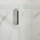 Душевая кабина без поддона Mixxus Premium BEVEL SC01-90x90x195-TR Chrome прозрачное стекло 6мм (MI6