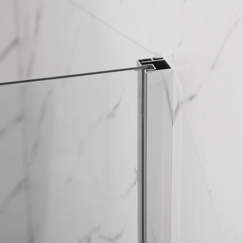 Душевая кабина без поддона Mixxus Premium BEVEL SC01-90x90x195-TR Chrome прозрачное стекло 6мм (MI6