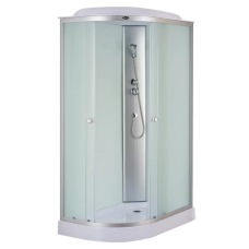 Бокс душовий без гідромасажу Mixxus WAVE SB02-120x80x215-R-FB SATIN з низьким піддоном