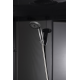 Бокс душевой без гидромассажа Mixxus WAVE SB02-120x80x215-R-FB SATIN с низким поддоном