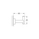 Крючок для халата Grohe Essentials Cube New