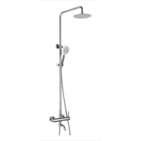 Душевая колонна со смесителем Zerix SUS-008-J из нерж. стали SUS304