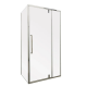 Душова кабіна без піддона Mixxus Premium BEVEL SC01-100x80x195-TR Chrome прозоре скло 6мм (MI