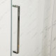 Душова кабіна без піддона Mixxus Premium BEVEL SC01-100x80x195-TR Chrome прозоре скло 6мм (MI
