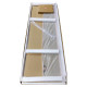 Двері в нішу Koer SR SD04-100x200-TR-01 прозоре скло Easy Clean 10мм, хром