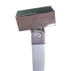Двері в нішу Koer SR SD04-100x200-TR-01 прозоре скло Easy Clean 10мм, хром