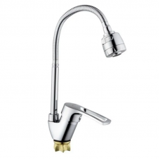 Смеситель для кухні з рефлекторним виливом Champion YUB 011-135 (Nut) Reflector