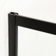 Душова кабіна без піддона Mixxus Premium DIVERSE SC02-90x90x195-TR Black прозоре скло 5мм (MI