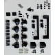 Душова кабіна без піддона Mixxus Premium DIVERSE SC02-90x90x195-TR Black прозоре скло 5мм (MI
