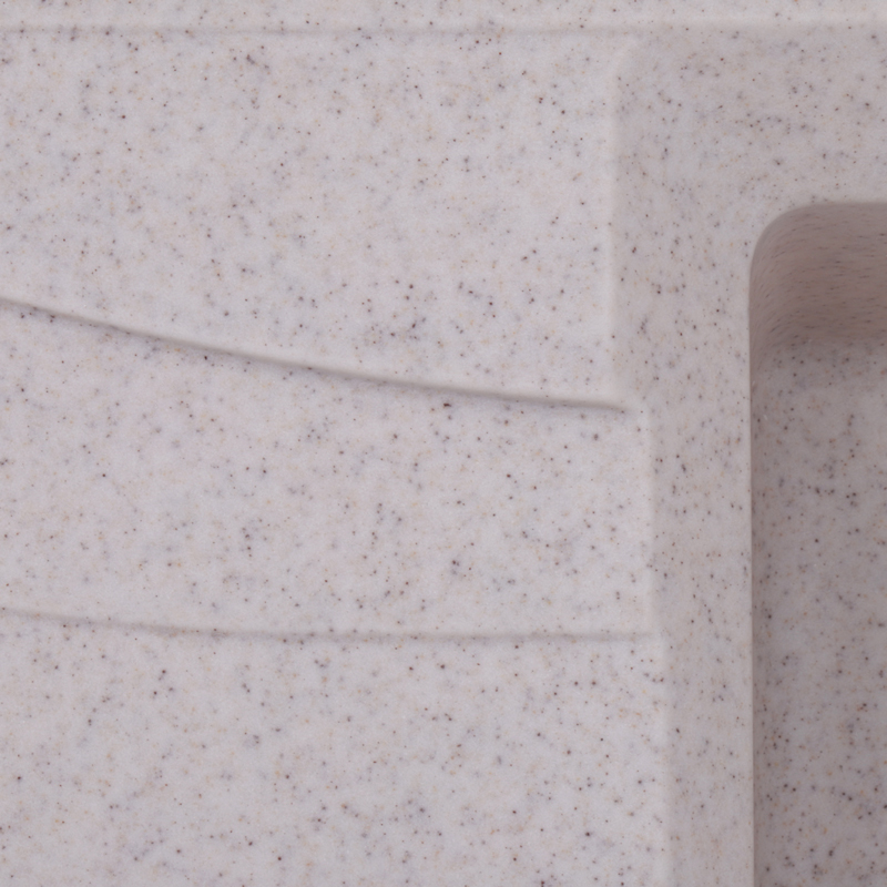 Мойка кухонная Haiba HB8104-G322 Beige 780x500x200