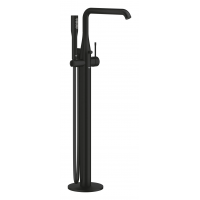 Смеситель для ванны напольный Grohe Essence 25248KF1 (черный матовый)