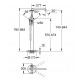 Смеситель для ванны напольный Grohe Essence 25248KF1 (черный матовый)