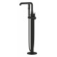 Смеситель для ванны напольный Grohe Essence 25248KF1 (черный матовый)