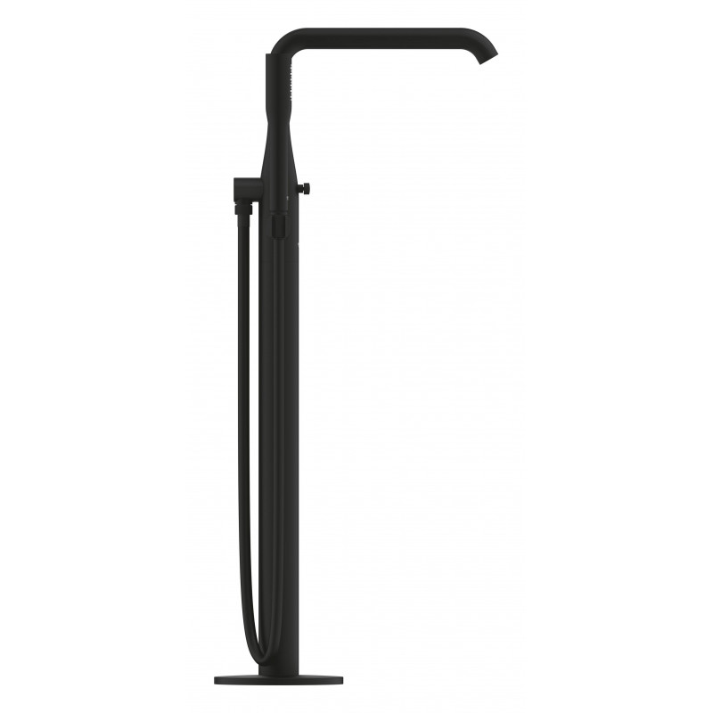 Смеситель для ванны напольный Grohe Essence 25248KF1 (черный матовый)