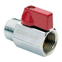 Кран "мини" 1/2" ГШБ Koer KR.401