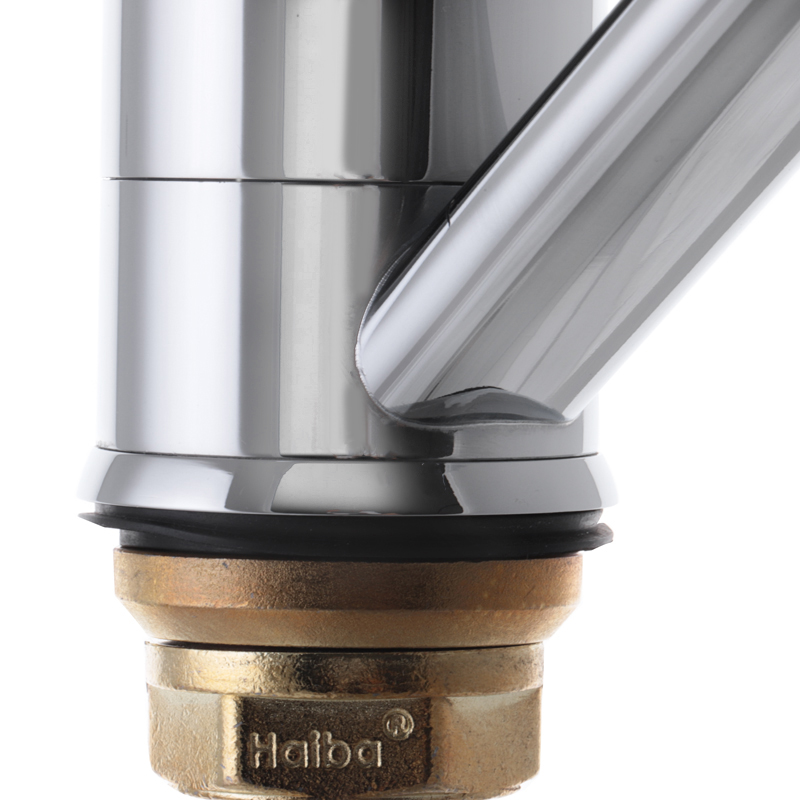 Смеситель для умывальника Haiba Mars 555 (излив 15 см)