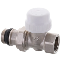 Кран термостатический прямой 1/2" Koer KR.923-GI