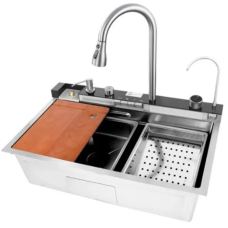 Мийка Mixxus Premium MH7545-SET-04.SUS304 з вбудованим змішувачем