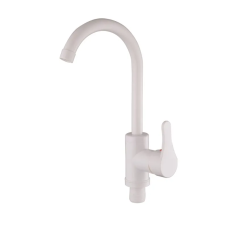 Смеситель для кухни Plamix Diego-011 White (без подвода)
