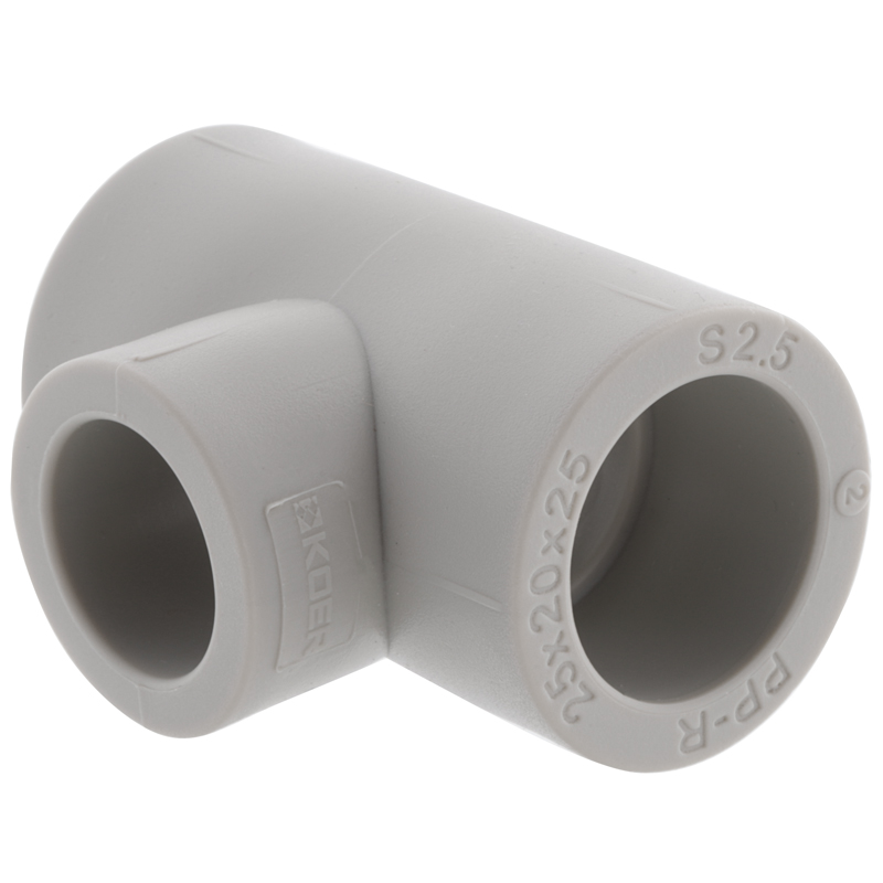 Тройник редукционный 25x20x25 PPR Koer K0041.PRO