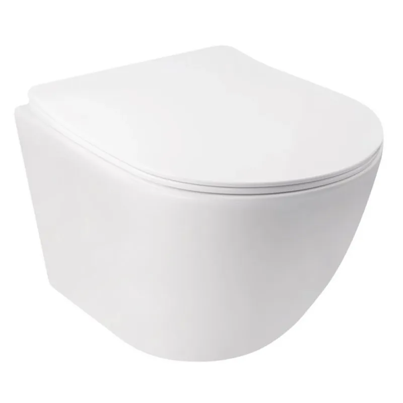 Підвісний унітаз Mixxus ELLIPSE-0306-R 520x360x365мм, система змиву RIMLESS