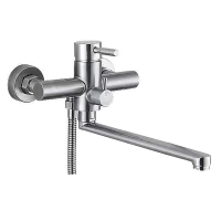 Смеситель для ванны Haiba SUS-006 EURO из нержавеющей стали SUS304
