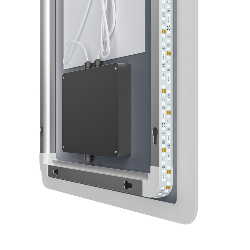 Дзеркало Mixxus Premium OLIVARY MR19-80x60-REVERSE (LED Touch, Анти-туман, димер (3-6,5kK))