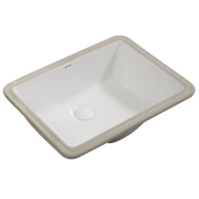 Раковина врезная под столешницу MIXXUS PREMIUM STYLE-1701 510х380х200mm с переливом