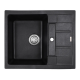 Мойка кухонная Haiba HB8210-G228 Gray 620x500x200